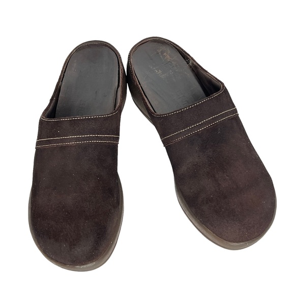 Mephisto Brown Nature Is Future Air Relax Slip On Comfort Mules Clogs Size 7 - Picture 12 of 15